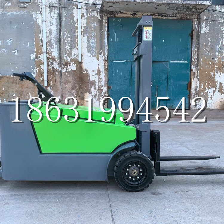 南充市小型电动叉车1吨2吨步行站驾式电瓶堆高充电装卸车液压升降车铲车